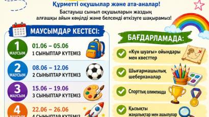 Жазғы мектеп жанындағы алаңшасы 